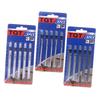 Double-Sided Jigsaw Blades For Efficient Curved Cutting, Wood & Plastic Saber Saw Blades Set For Diyers & Carpenters
