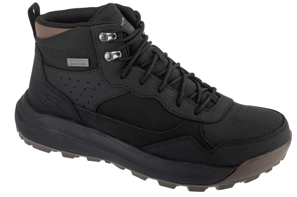 Skechers Cambert - Harlan, Mens Black Lace-up Shoes