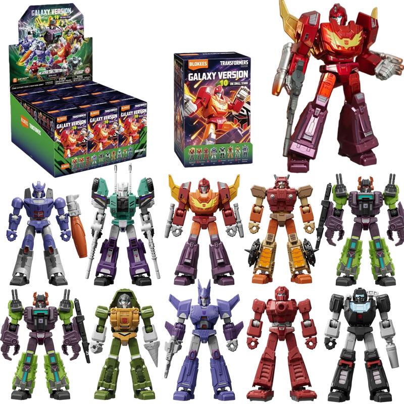 BLOKEES Original Transformers GALAXY GV10 Galvatron Sixshot Rodimus Prime Scorponok Actionfigur Montagemodell Spielzeug Geschenk