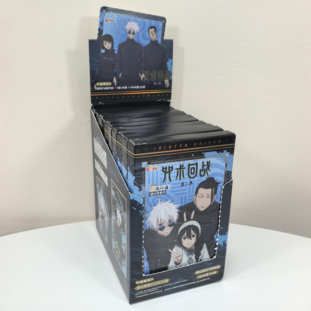 Hot Jujutsu Battle Gojo Shoko Suguru Nobara Classic Anime Collection Card Popular Characters Transparent Card Series Family Toys