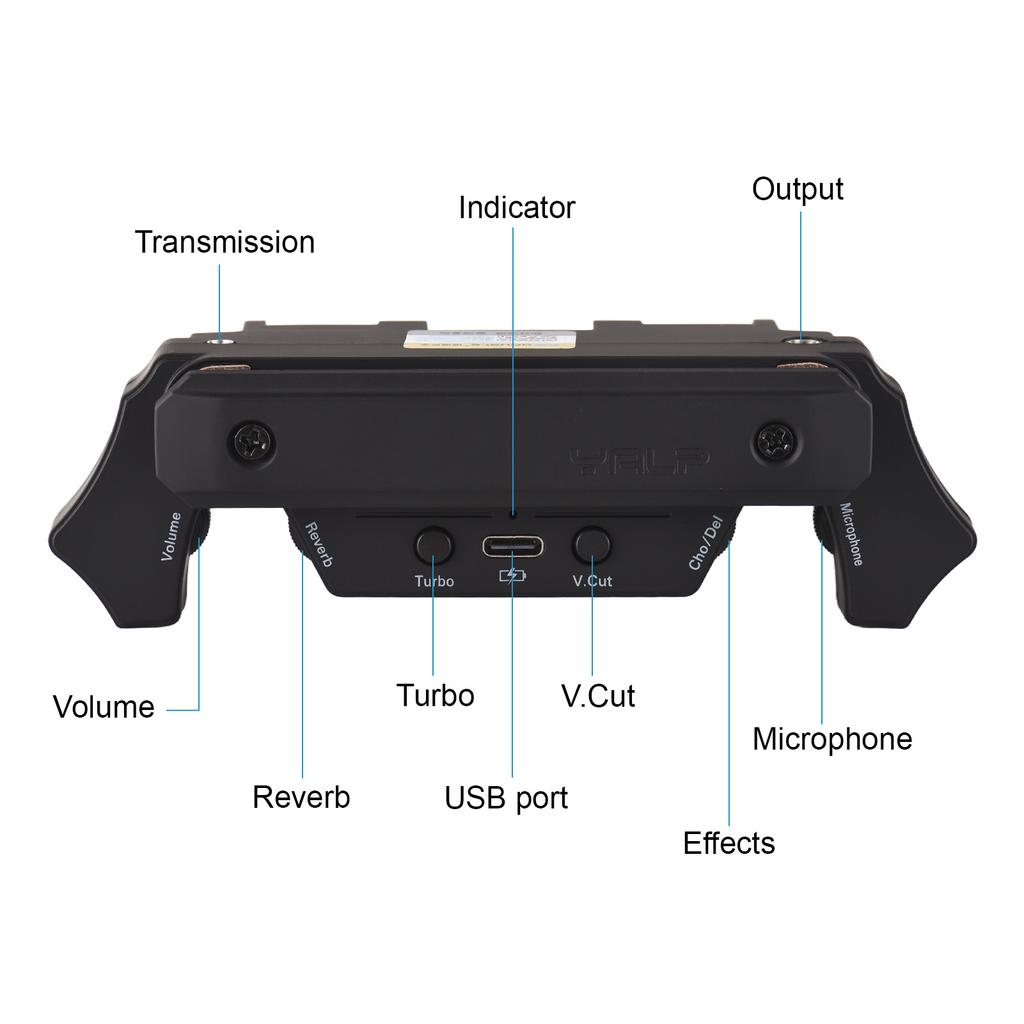 YALP Guitar Pickup DOUBLE Vibration Pickup Sound Hole Pickup Noise Reduction Resonance No Punching