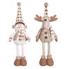 Christmas Tree Hanging Ornament Handmade Charm Hanging Doll Christmas Doll for Holiday Indoor Outdoor Home Office Party Tabletop