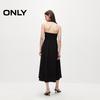 ONLY Women's V-Neck Halter A-Line Midi Dress