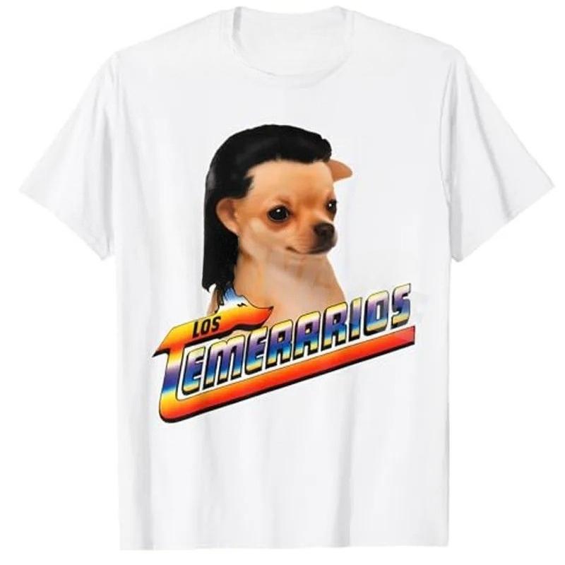 Chihuahua with Mullet and Los Emararios Graphic T-shirt XXXL