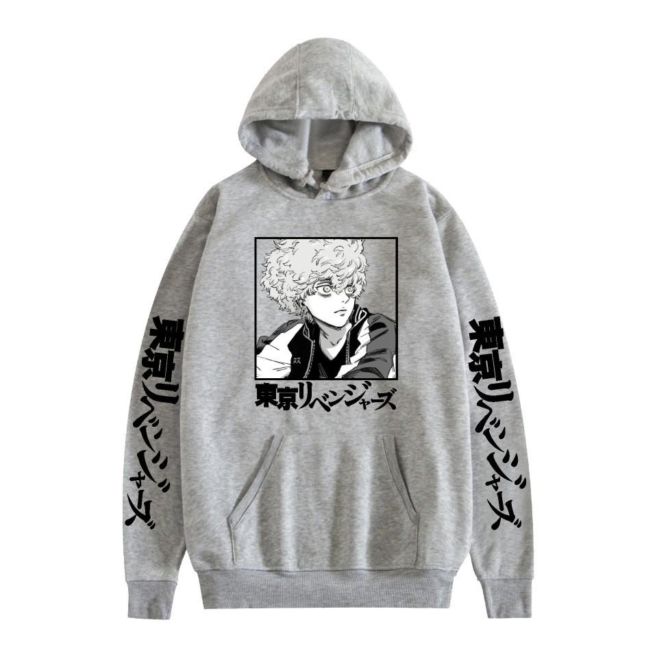 New Anime Print Fashion Casual Hooded Sweater