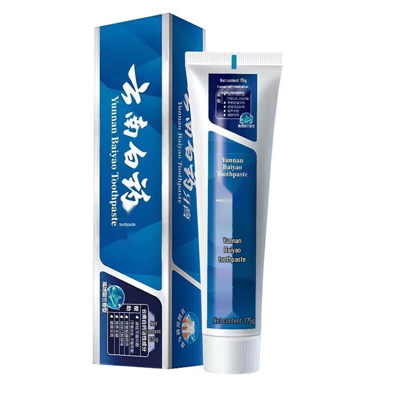 

Yunnan Baiyao Spearmint Toothpaste - Fresh Breath & Gum Care (2x175g)