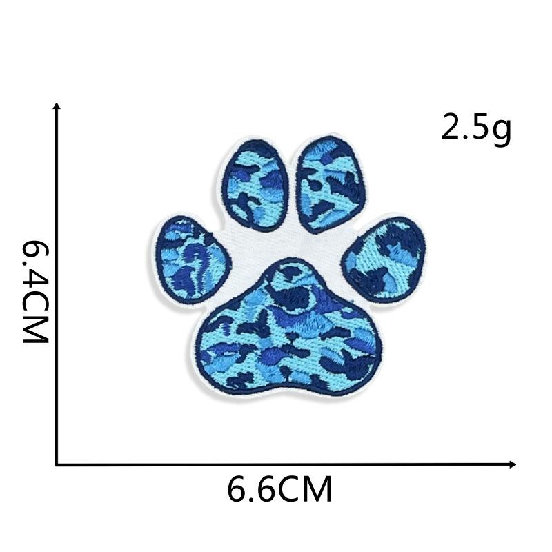 

Embroidered Patches, Shoe And Hat Decorations, Badges, Clothing Accessories, Embroidered Fabric Patches One Size синий