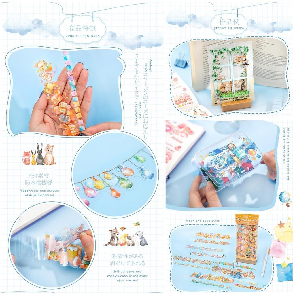 Kesari Sticker Collage for Girls and Sticker Cute Korean Large Candy Assortment, Retro, Stylish, Cute, Adults, Book, Keyboard, Smartphone, Diary,