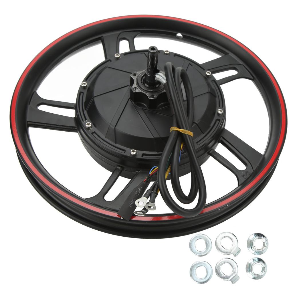 16in Electric Wheel Hub Motor 48?72V 500W?3500W Fat Tire Cycling Disc Brake Motor for Electric