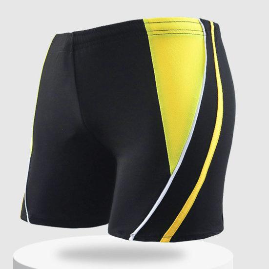 Bathing Trunks Trendy with Lining Anti-shrink Swimsuit Shorts Quick Drying Swimming Trunks Beach Shorts Beachwear