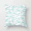 Mint Green Geometric Print Pillowcase Car Ornaments Office Living Room Home Pillowcase