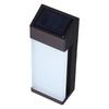 Solar-Wandleuchte LED Glas Solar-Wandlampe Wasserdicht und Rostfrei Energiesparend für Außenbeleuchtung