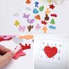 Gold Glitter EVA Foam Number Stickers for Kids’ Educational Craft Projects