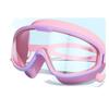 Children’s Anti-fog Waterproof Swimming Goggles - Non-tightening, Unisex, Diving, Water Sports, Swim Cap Compatible.