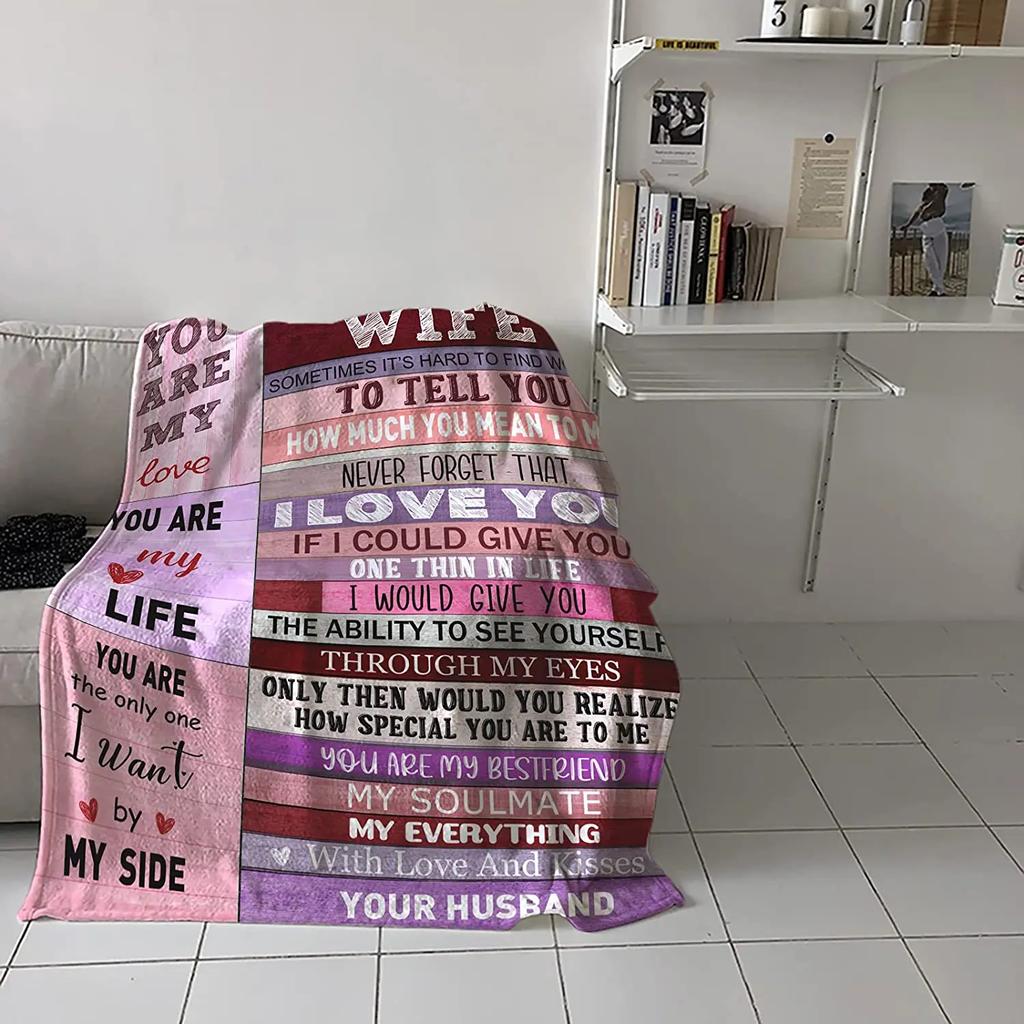 Manta navideña para sofá cama, diseño de pingüino con gorro navideño, suave, acogedora y ligera, de franela polar.