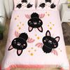 Pink Pig Bedding Set King Queen Sleeping Pig Duvet Cover For Kids Boys Girls Kawaii Animals Comforter Cover With 2 Pillowcases
