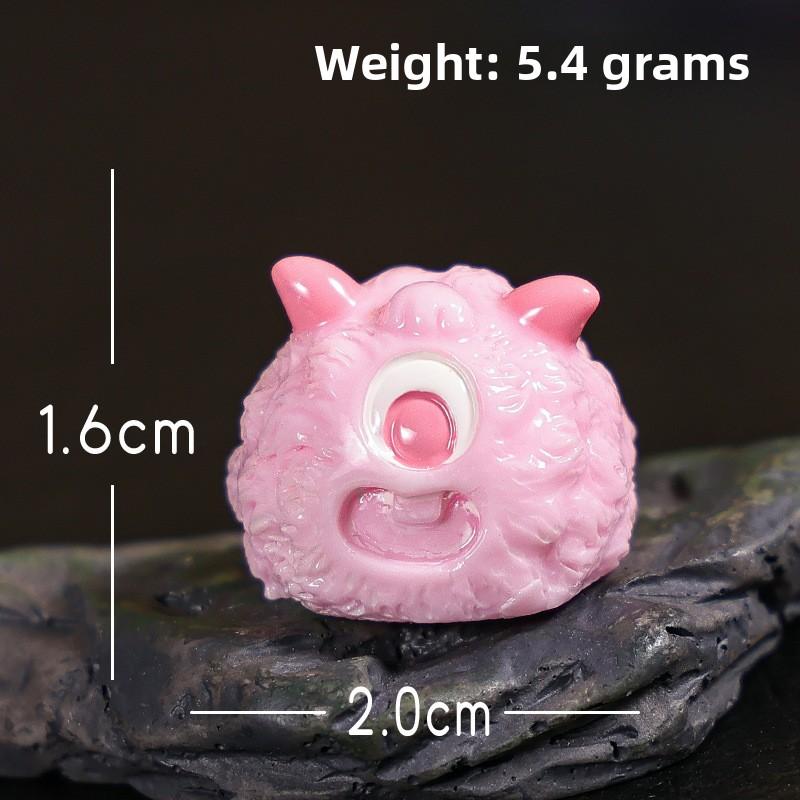 Halloween Miniature Figurehead Doll House Home Car Desktop Resin Craft Decorative Small Figurehead