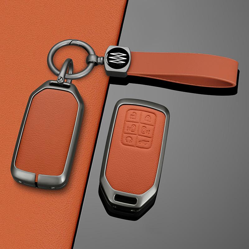 Etui na kluczyk Honda do Civic dziesiątej generacji, Accord, Crown, XR-V, CR-V, Vezel, Haoying, Lingpai - Ochronna obudowa i stylowa klamra.