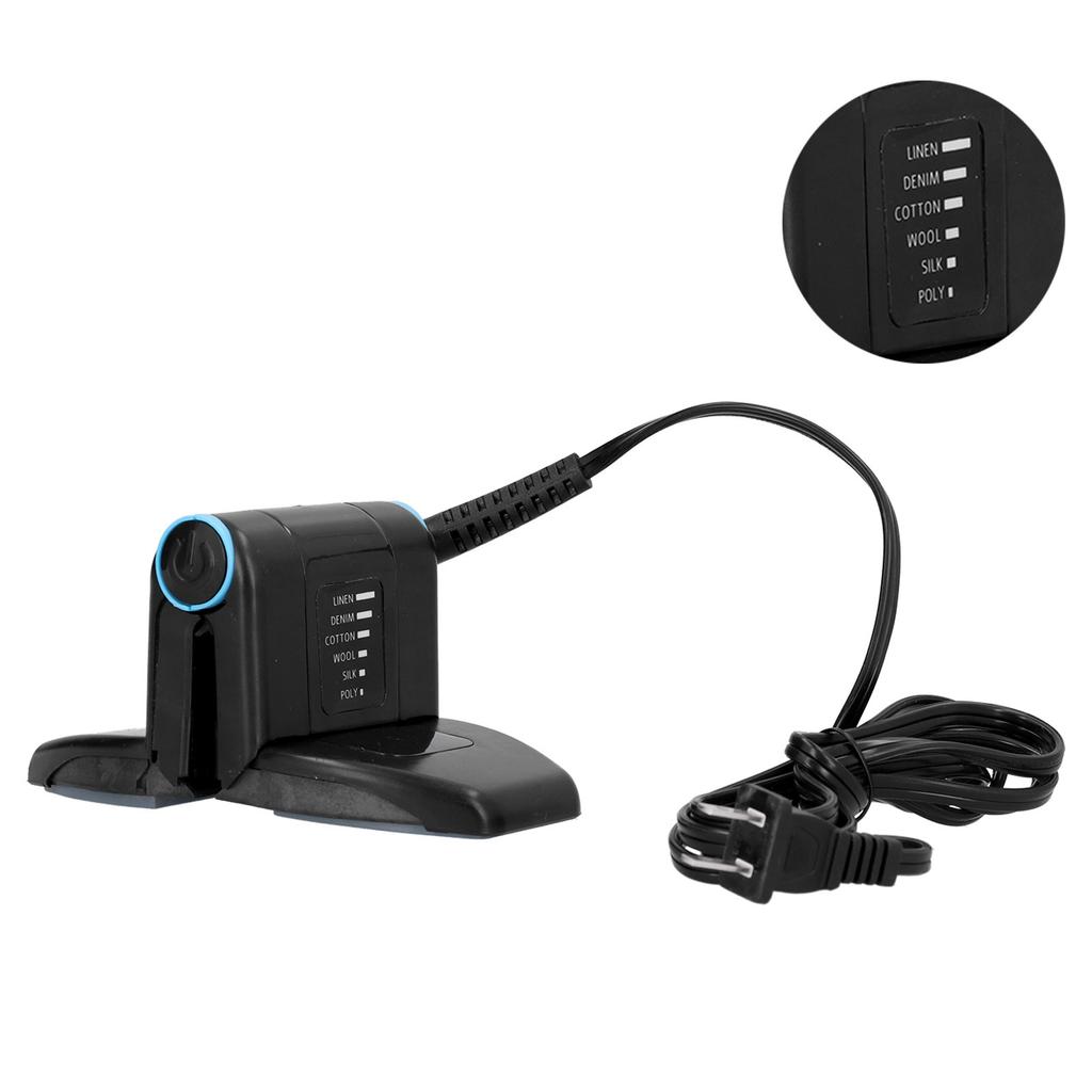 Iron Non?Slip Non?Stick Double Layer Portable Mini Stand?Up Collar Electric Iron for Family Travel
