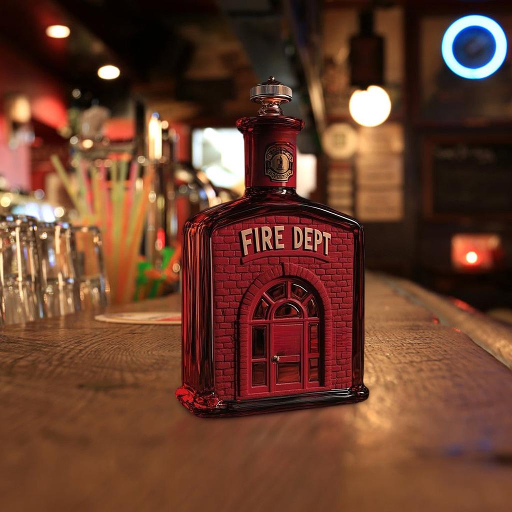 Μπουκάλι Ουίσκι, Γυάλινα Ποτήρια Ουίσκι με 3D Χαρακτική, Μπουκάλι για Ουίσκι/Κρασί, Fanyil Eaglory, Μοναδική Καράφα Κρασιού, για Άνδρες