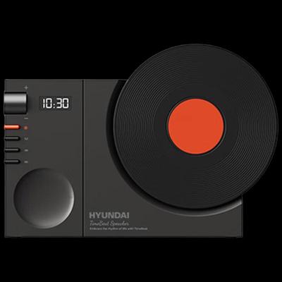 Bluetooth Ηχείο Πικάπ Hyundai με Ρολόι Βύσμα CN (περιλαμβάνεται αντάπτορας)