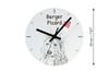 Picardy Sheepdog, Berger Picard – Wall clock with a dog, shelf clock with a print | Art-Dog