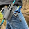 Slide-in Fishing Rod Hip Holsters Hands-Free Rod Holder for Fly Bank Fishing Durable Adjustable Portable Fish Pole Holster
