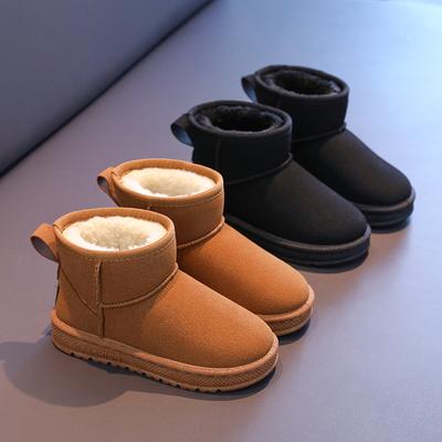 Fashion Winter Fashion Children Casual Shoes Girls Boys Cotton Snow Boots Warm Kids Boots Boy Winter Cotton Shoes Sneakers