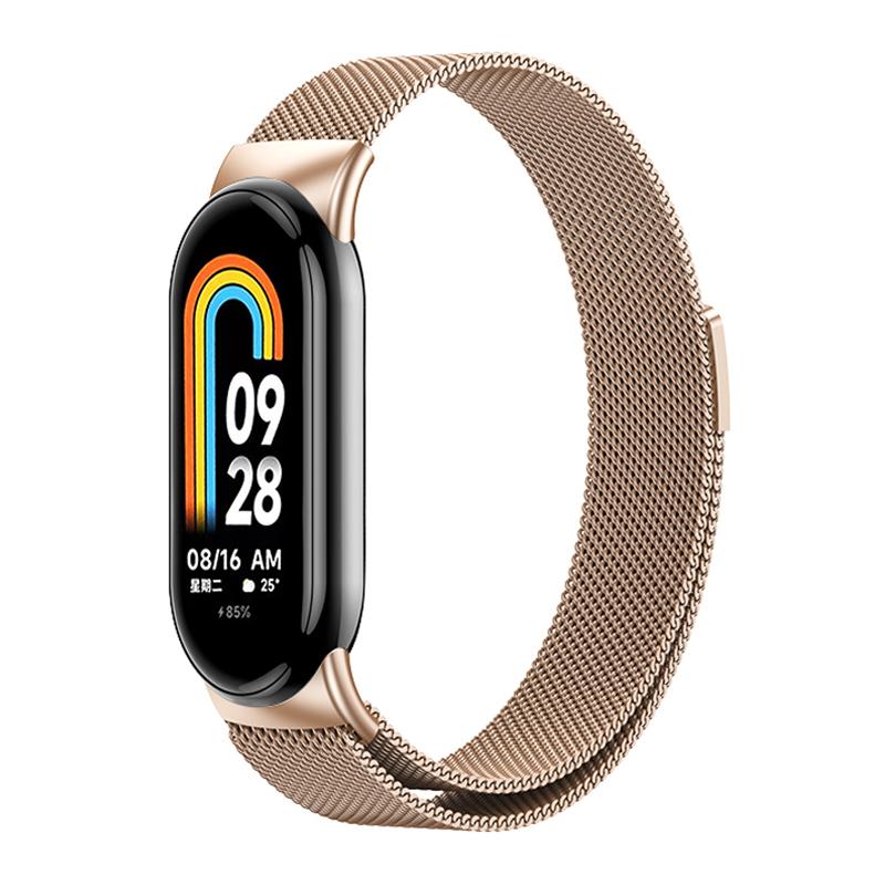 Strap For Xiaomi Mi Band 9 Global Version Accessories Milanese Loop Replacement Belt Bracelet Pulseira Correa Miband 8 NFC Strap
