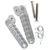 Ac29-Motorcycle Front Footrests Foot Pegs Small Foot Pedals Fit For Ducati Monster 696 796 2009 2010 2011 2012 2013 2014 Models