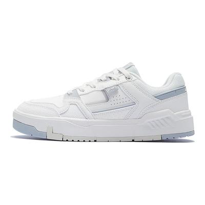 Li Ning Ace V2 Pohodlné Mäkké Pružné Odolné Priedušné Nízke Skate Topánky Dámske Tenisky Biela Šedá AGCS156-1