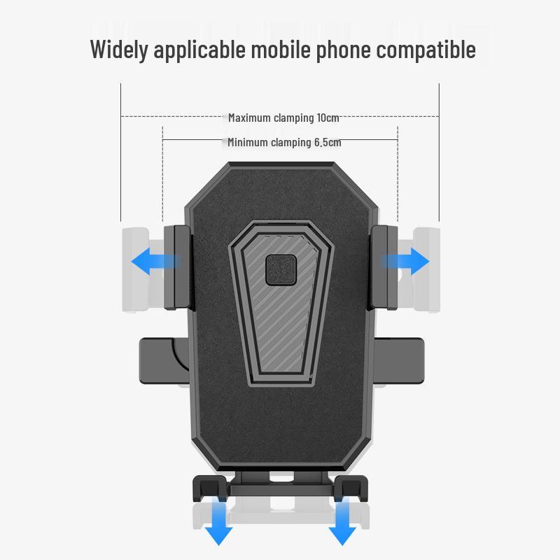 Shockproof Motorcycle & Bicycle Phone Holder for Navigating Delivery Riders