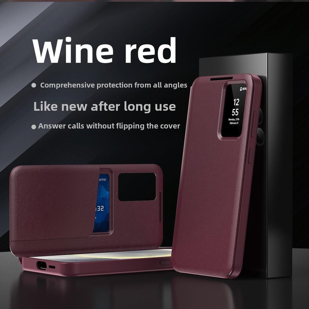 For Samsung Galaxy A56 5g Pu Leather Wallet Case With Card Holder And Stand Function For Daily Use