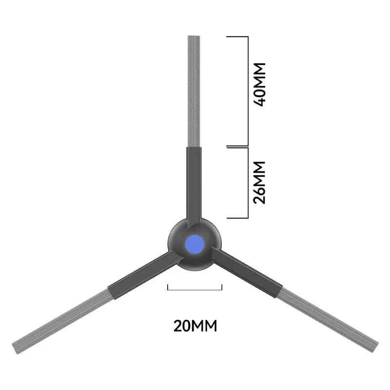 For ECOVACS T50 PRO OMNI / T50 OMNI Robot Vacuum Spare Parts Main Side Brushes Mop Cloths HEPA Filters Dust Bags Accessories