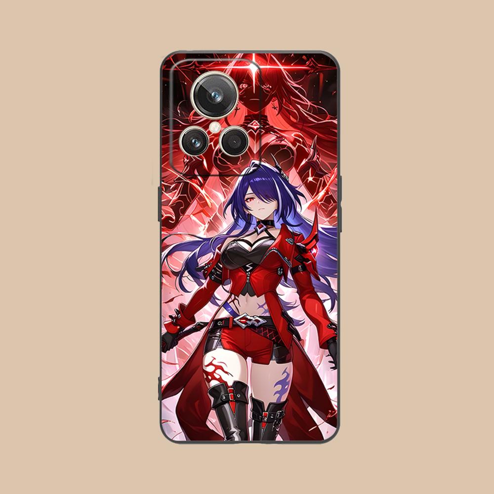 

HSR Acheron Matte TPU Mobile Phone Case for Realme GT 8 Neo Pro C75 73 71 C67 65 C55 53 C35 31 C20 15 Colorful Cover realme GT8