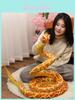 Peluche Serpent Réaliste Avec Peluche Courte Douce Pour Enfants Et Accessoires Pour Animaux