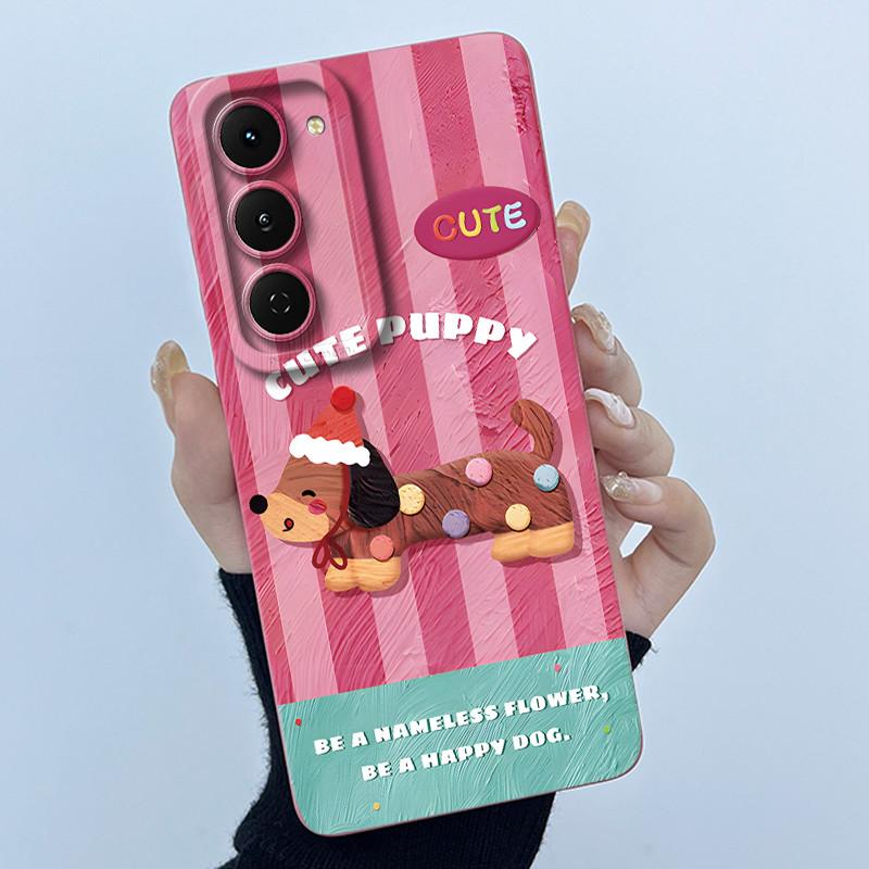 Case For Tecno Spark 40 Pro Pro+ 4G Sweet Girls Silicone Soft Protective Back Cover For Tecno Spark40 Pro Plus KM6 KM7 Casing