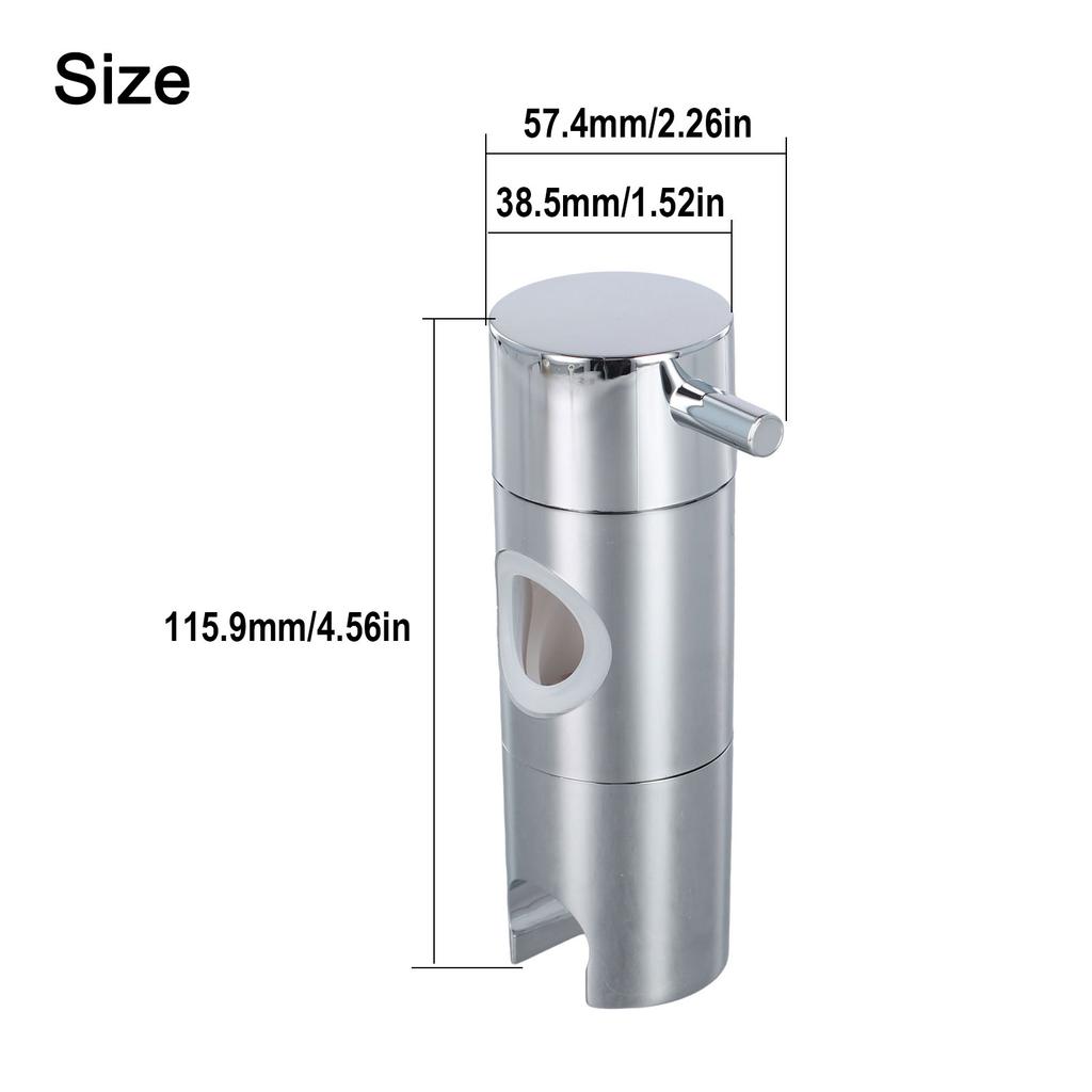 Duschkopfhalter 19-25mm Verstellbare Badezimmer-Stangenhalterung