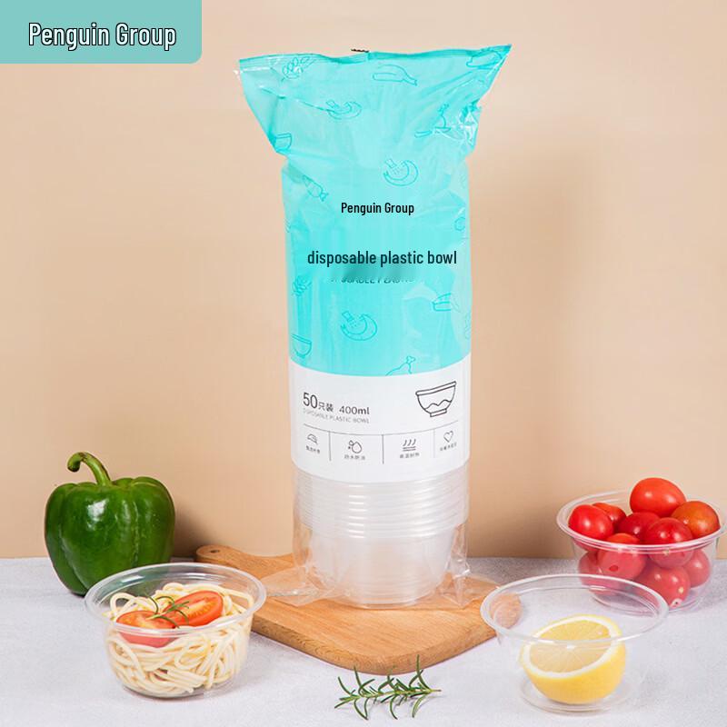 Disposable Plastic Round Soup Bowls