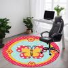 1pc Butterfly Polka Dot Chair Carpet for Office, , Non-slip Carpet, Very Suitable for Offices, farmhouses,Outdoor Carpet Yy251120044