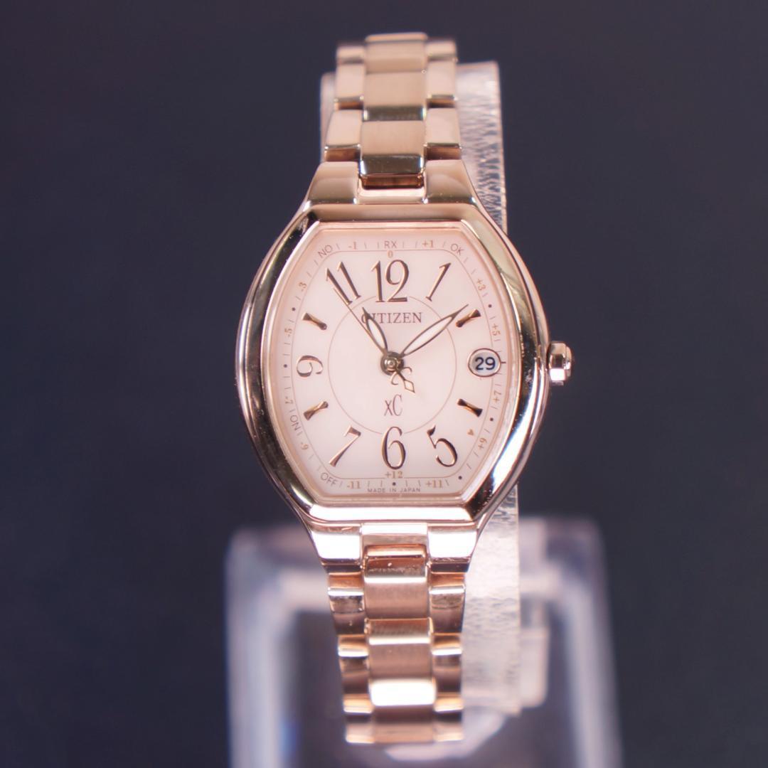 [Working item] citizen xC Happy Flight Sakura Pink Tonneau Face