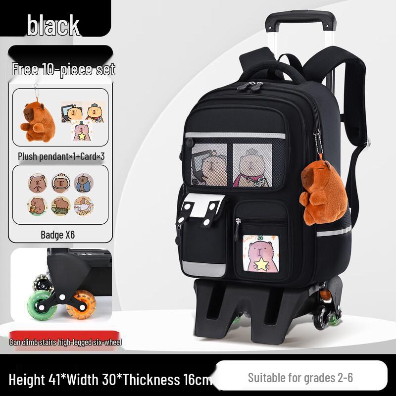 Sac à dos à roulettes ergonomique Capybara