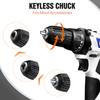 Cordless Drill Driver Kit with Battery,2 In 1 Electric Screwdriver Driver Tool Kit 45 N.m, Dual Speed 3/8 Inch Keyless Chuck