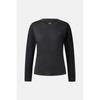 Kolon SporTs Women Sleeve Hybrid Long Sleeve Round T shirT jkTbm25282blk