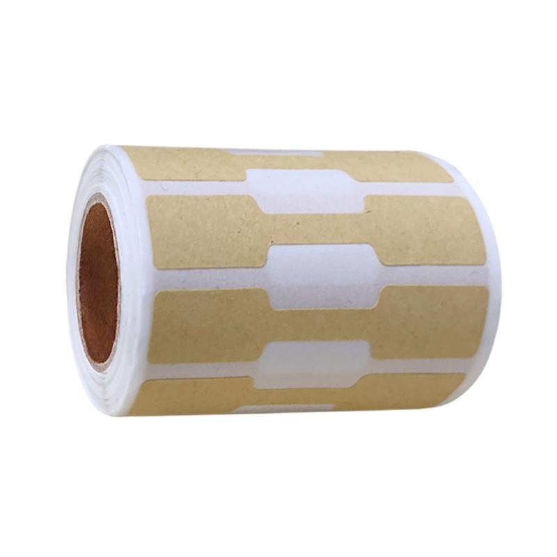 

Pack of 500 Jewelry Stickers Self Adhesive Prices Display Label Handmade Natural Kraft Paper Labels for Decoration