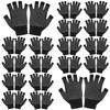 Anopono Fingerless Work Smartphone Operation Gloves Gloves, 18-Pair Set, Gloves, Fingerless, Stretchable, Sweat-Reducing, (With Anti-Slip)
