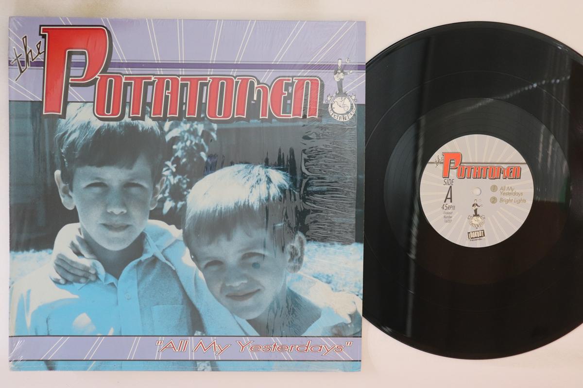 

12inch Record POTATOMEN All My Yesterdays 160EP LOOKOUT 1996 US Rock Used