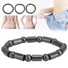 3pcs Fashionable Magnetic Therapy Bracelet Health Care Losing Weight Bracelet