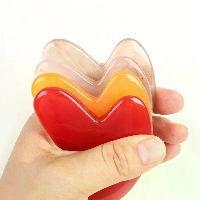 Resin Gousha Stone For The Face Roller Gouache Scraper Gousha Stone Face Roller Gua Sha Tool Face Roller Massager