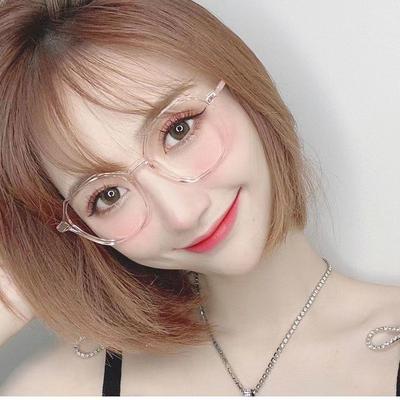 TR90 Blaulichtfilterbrillengestell für Studentinnen, Modische koreanische Stil-Brille
